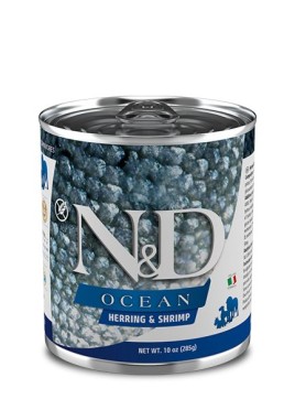 Natural And Delicious Ocean Wet Food Herring And Shrimp Adult 285g